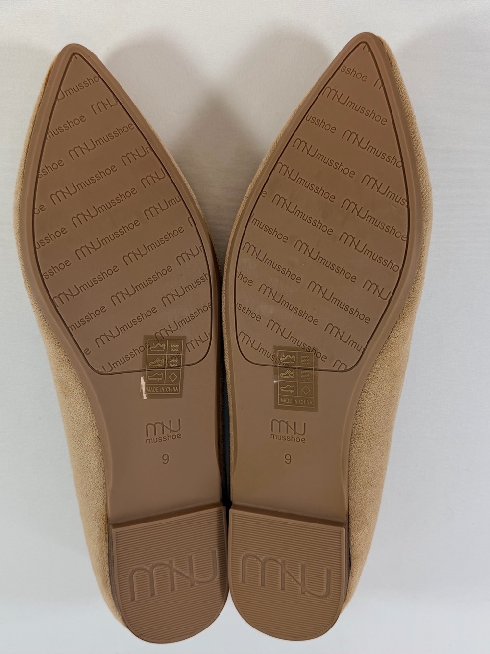 NWT Musshoe Suede Slip on Flats Size 9 Women's - Picture 9 of 12
